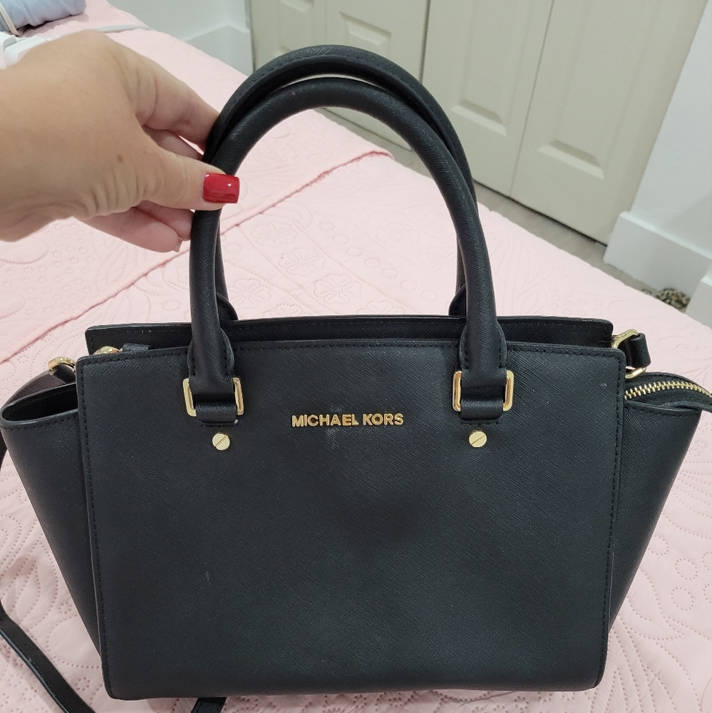 Michael Kors black purse